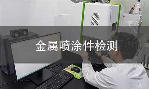 金属喷涂件检测