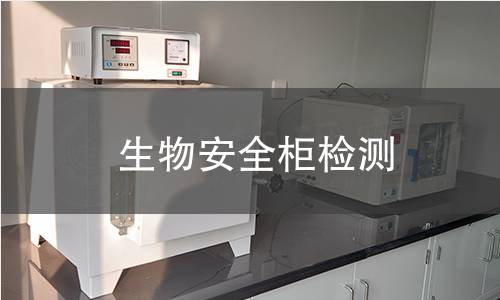 生物安全柜检测