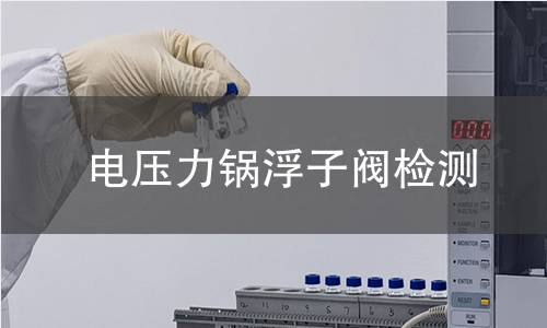 电压力锅浮子阀检测