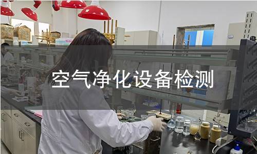空气净化设备检测