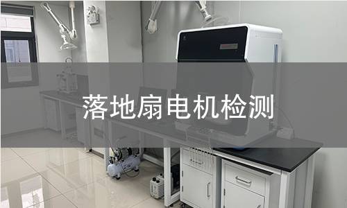 落地扇电机检测